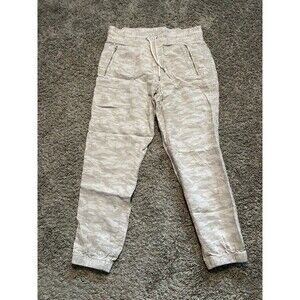 Athleta cabo linen joggers women’s 8